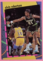 1991 Fleer Schoolyard #6 Alvin Robertson