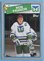 1988 Topps Box Bottoms #A Ron Francis