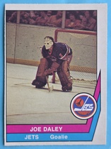 1977 O-Pee-Chee OPC WHA #9 Joe Daley