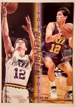 1995 Fleer Double Doubles #12 John Stockton