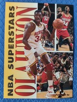 1993 Fleer NBA Superstars #15 Hakeem Olajuwon