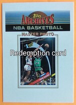 1992 Topps Archives Master Photos 1981 #Mark Aguirre