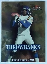 2000 Fleer Tradition Throwbacks #20T Cris Carter