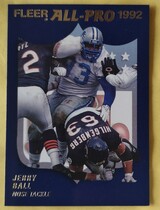 1992 Fleer All-Pros #18 Jerry Ball