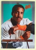 1993 Studio Superstars on Canvas #10 Barry Bonds