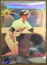 1991 Dennys Grand Slam Holograms #10 Mark McGwire