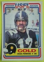 1984 Topps USFL #28 Craig Penrose