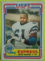 1984 Topps USFL #51 Eddie Weaver