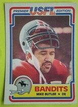 1984 Topps USFL #120 Mike Butler