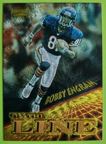 1996 Pinnacle On The Line #9 Bobby Engram