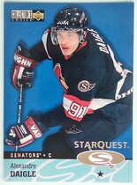 1997 Upper Deck Collectors Choice Star Quest #SQ25 Alexandre Daigle