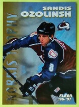 1996 Fleer Norris #10 Sandis Ozolinsh