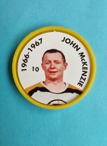 1995 Parkhurst '66-67 Coins #10 John McKenzie