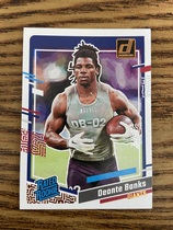 2023 Donruss Rated Rookie Portrait #50 Deonte Banks