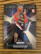 2023 Panini Prizm Deep Space #3 Scoot Henderson