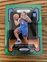 2023 Panini Prizm Green Prizm #176 Keyontae Johnson