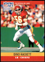 1990 Pro Set Base Set #143 Dino Hackett