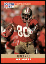 1990 Pro Set Base Set #295 Jerry Rice