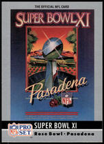 1990 Pro Set Theme Art #11 Super Bowl XI