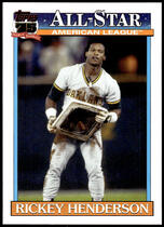 2026 Topps 1991 Topps All-Star #91AS-10 Rickey Henderson