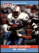 1990 Pro Set Base Set #121 Alonzo Highsmith
