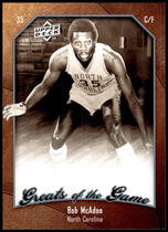 2009 Upper Deck Greats of the Game #64 Bob McAdoo