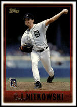 1997 Topps Base Set #313 C.J. Nitkowski