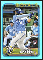 2024 Topps Aqua Series 2 #666 Logan Porter