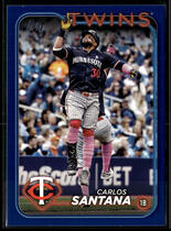 2024 Topps Update Royal Blue #US224 Carlos Santana