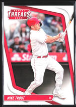 2022 Panini Chronicles Threads #17 Mike Trout