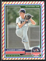 2023 Panini USA BB Stars n Stripes Stripes #43 Alexander Clemmey