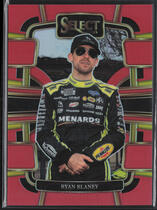 2024 Panini Select Red Prizm #68 Ryan Blaney