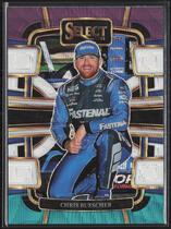 2024 Panini Select Tri-Color Prizm #72 Chris Buescher