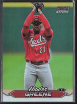 2024 Stadium Club Chrome Refractor #92 Hunter Greene