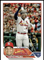2023 Topps Base Set #4 Yadier Molina