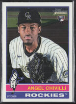 2025 Topps Heritage Chrome #230 Angel Chivilli