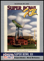 1990 Pro Set Theme Art #12 Super Bowl XII