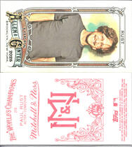 2025 Topps Allen & Ginter Mini Mitchell & Ness Back #210 Paul Rust