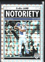 2025 Panini Mosaic Notoriety Mosaic #8 Ceedee Lamb