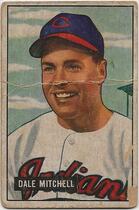 1951 Bowman Base Set #5 Dale Mitchell