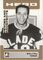 2006 ITG Heroes and Prospects Base Set #6 Willie O'Ree