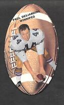 1970 O-Pee-Chee OPC CFL Push-Out Inserts #11 Paul Desjardins