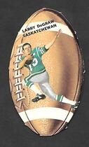 1970 O-Pee-Chee OPC CFL Push-Out Inserts #12 Larry Degraw