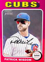 2024 Topps Heritage #428 Patrick Wisdom