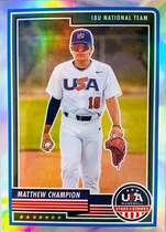 2023 Panini USA Baseball Stars & Stripes (Optichrome) #5 Matthew Champion