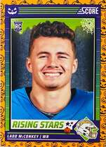 2024 Score Score-A-Treat Rising Stars Orange Pumpkin #34 Ladd Mcconkey