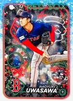 2024 Topps Holiday #H37 Naoyuki Uwasawa