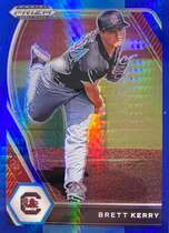 2021 Panini Prizm Draft Picks Hyper Blue & Carolina Blue Prizm #PDP141 Brett Kerry