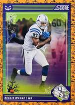 2024 Score Score-A-Treat Orange Pumpkin #126 Reggie Wayne