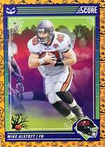 2024 Score Score-A-Treat Orange Pumpkin #268 Mike Alstott